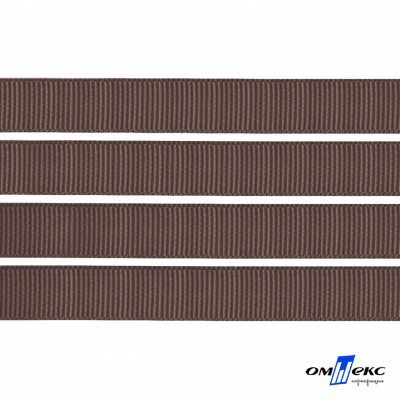 Репсовая лента 005, шир. 6 мм/уп. 50+/-1 м, цвет коричневый - купить в Орле. Цена: 88.45 руб.