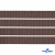 Репсовая лента 005, шир. 6 мм/уп. 50+/-1 м, цвет коричневый - купить в Орле. Цена: 88.45 руб.