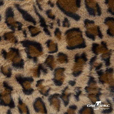 Мех искусственный 550 г/м2, 100% полиэстр, шир. 150 см Цвет Леопард - купить в Орле. Цена 562.80 руб.