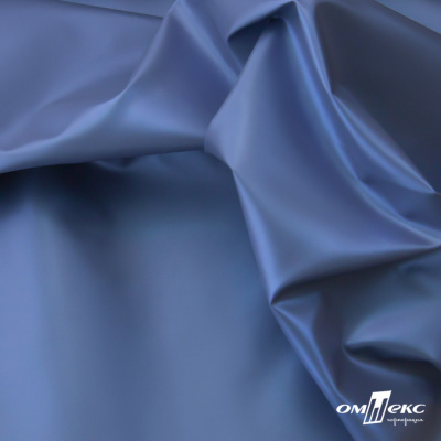 Курточная ткань "Милан", 100% Полиэстер, PU, 110гр/м2, шир.155см, цв. синий - купить в Орле. Цена 340.23 руб.