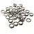 Люверсы, металлические/20мм/никель (упак.1000 шт) - купить в Орле. Цена: 1 603.80 руб.