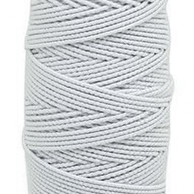 Нитка - резинка Спандекс 25 м (уп-10шт)-белые - купить в Орле. Цена: 35.65 руб.