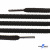 Шнурки #106-09, круглые 130 см, цв.чёрный - купить в Орле. Цена: 21.92 руб.