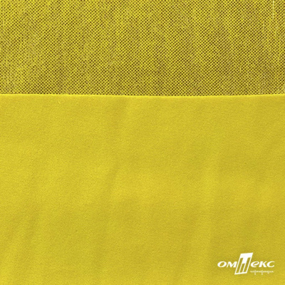 Трикотажное полотно голограмма, шир.140 см, #602 -жёлтый/жёлтый - купить в Орле. Цена 385.88 руб.