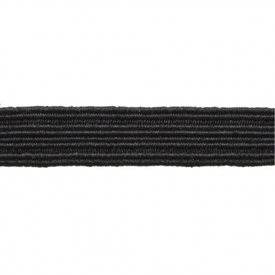 Резинка продежка С-52, шир. 7 мм (в нам. 100 м), чёрная  - купить в Орле. Цена: 637.57 руб.