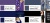 Костюмная ткань "Элис" 18-3921, 200 гр/м2, шир.150см, цвет голубика - купить в Орле. Цена 306.20 руб.