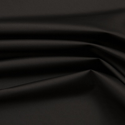 Курточная ткань Дюэл (дюспо), PU/WR/Milky, 80 гр/м2, шир.150см, цвет чёрный - купить в Орле. Цена 141.80 руб.
