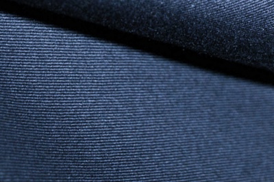 Ткань костюмная 8874/3, цвет темно-синий, 100% полиэфир - купить в Орле. Цена 433.60 руб.