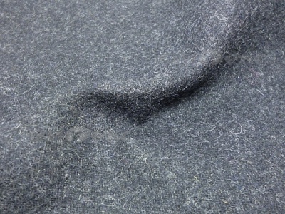 Ткань костюмная п/шерсть №2096-2-2, 300 гр/м2, шир.150см, цвет т.серый - купить в Орле. Цена 512.30 руб.