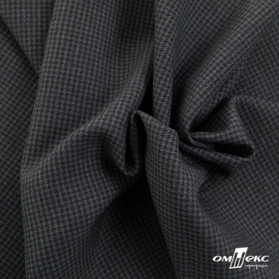 Ткань костюмная Пье-де-пуль 24013, 210 гр/м2, шир.150см, цвет т.серый - купить в Орле. Цена 334.18 руб.