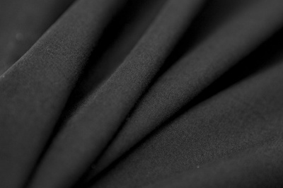 Костюмная ткань с вискозой "Флоренция", 195 гр/м2, шир.150см, цвет чёрный - купить в Орле. Цена 502.24 руб.