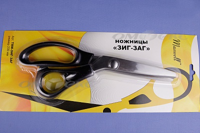 Ножницы ЗИГ-ЗАГ "MAXWELL" 230 мм - купить в Орле. Цена: 1 041.25 руб.