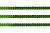 Пайетки "ОмТекс" на нитях, SILVER-BASE, 6 мм С / упак.73+/-1м, цв. 4 - зеленый - купить в Орле. Цена: 484.77 руб.