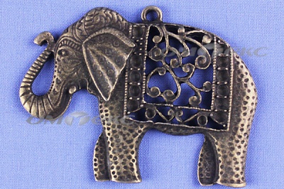 Декоративный элемент для творчества из металла "Слон"  - купить в Орле. Цена: 26.93 руб.