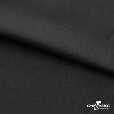 Ткань сорочечная Темза, 80%полиэстр 20%вискоза, 120 г/м2 ш.150 см, цв.черный - купить в Орле. Цена 269.93 руб.