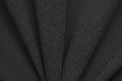 Костюмная ткань с вискозой "Бриджит", 210 гр/м2, шир.150см, цвет чёрный - купить в Орле. Цена 570.73 руб.