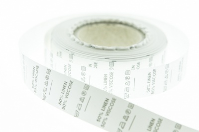 Состав и уход за тк. Linen 50%  Viscose 50%  1000шт - купить в Орле. Цена: 476.84 руб.