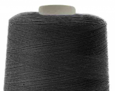 Швейные нитки (армированные) 28S/2, нам. 2 500 м, цвет чёрный - купить в Орле. Цена: 139.91 руб.