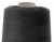 Швейные нитки (армированные) 28S/2, нам. 2 500 м, цвет чёрный - купить в Орле. Цена: 139.91 руб.