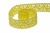 Тесьма кружевная 0621-1059, шир. 20 мм/уп. 20+/-1 м, цвет 017-жёлтый - купить в Орле. Цена: 507.67 руб.