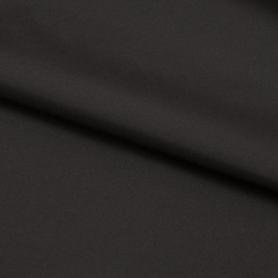 Курточная ткань Дюэл Middle (дюспо), WR PU Milky, Black/Чёрный 80г/м2, шир. 150 см - купить в Орле. Цена 123.45 руб.