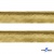 Кант атласный 136, шир. 12 мм (в упак. 65,8 м), цвет золото - купить в Орле. Цена: 433.08 руб.