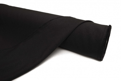 Ткань костюмная 24880 2022, 220 гр/м2, шир.150см, цвет чёрный - купить в Орле. Цена 451 руб.