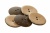 Деревянные украшения для рукоделия пуговицы "Кокос" #2 - купить в Орле. Цена: 33.11 руб.
